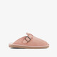 Gevoerde dames pantoffels roze