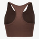 Seamless dames sport BH bruin