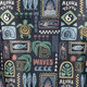 Kinder UV zwemshirt met lange mouwen en print