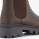 Leren meisjes Chelsea boots bruin