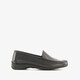 Leren dames mocassins zwart