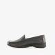 Leren dames mocassins zwart