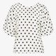 TwoDay dames top met polkadots wit
