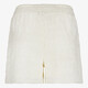 Dames short met broderie ecru