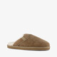 Thu!s gevoerde heren instap pantoffels bruin