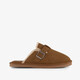 Heren instap pantoffels bruin