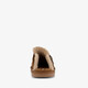 Heren instap pantoffels bruin