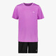 Dutchy tweedelige meisjes  sport set paars zwart