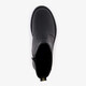 Meisjes Chelsea boots met studs zwart