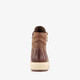 Hoge dames sneakers cognac