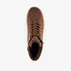 Hoge dames sneakers cognac