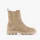 Dames Chelsea boots beige