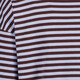 Gestreept dames shirt met lange mouwen blauw