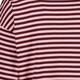 Gestreept dames shirt met lange mouwen roze