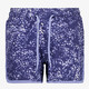 Meisjes sweatshort met print blauw