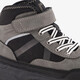 Hoge jongens sneakers zwart grijs