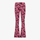 TwoDay dames flared broek met bloemenprint roze