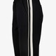 Dames broek met biezen zwart wit