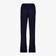 Dames plissé broek donkerblauw