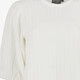 Dames shirt met pofmouwen wit