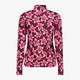 Dames coltrui met bloemenprint roze