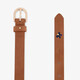 Meisjes riem bruin met strikjes