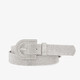 Dames riem met strass steentjes zilver
