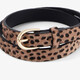 Meisjes riem bruin zwart