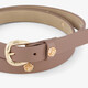 Dames riem taupe