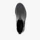 Leren dames Chelsea boots bruin