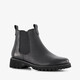 Hush Puppies leren dames Chelsea boots bruin
