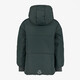 Jongens winterjas met capuchon groen