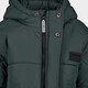 Jongens winterjas met capuchon groen