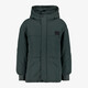 Jongens winterjas met capuchon groen