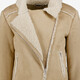 Meisjes teddy jas bruin
