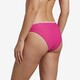 Dames bikinibroekje met structuur roze wit