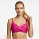 Voorgevormde dames bikinitop roze