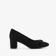 Dames pumps met H-leest zwart