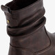 Gevoerde dames boots bruin