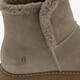 Gevoerde suède dames boots grijs