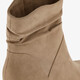 Marco Tozzi dames enkellaarsjes met hak beige