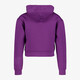 Cropped meisjes sport hoodie paars