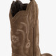 Suède meisjes cowboylaarzen bruin