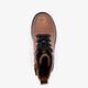 Meisjes veterboots brons
