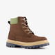 Jongens veterboots donkerbruin
