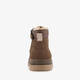 Gevoerde jongens veterboots bruin