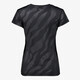 Dames sport T-shirt met print zwart