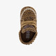 Babyschoenen met panterprint bruin