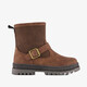 Jongens boots met gesp bruin