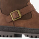 Jongens boots met gesp bruin